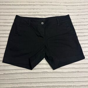 LIMITED Women's Black Stretch Chino Shorts
